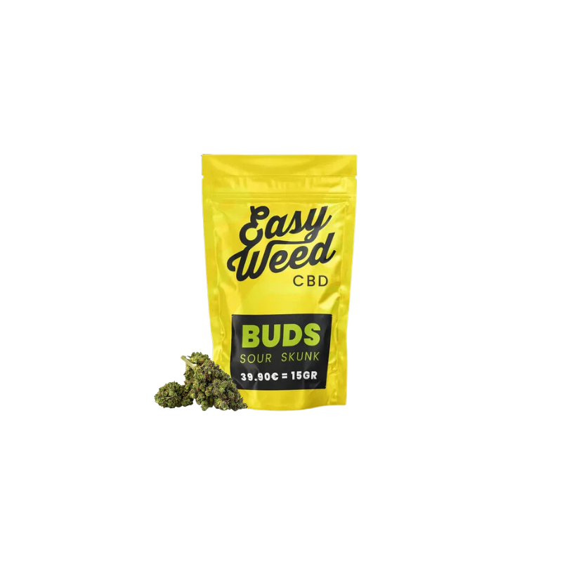 Bourgeons de CBD « Sour Skunk » - 15g - Easy Weed