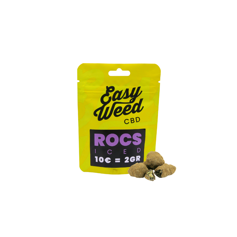 Fleurs Rock de CBD « Iced » - 2g - Easy Weed